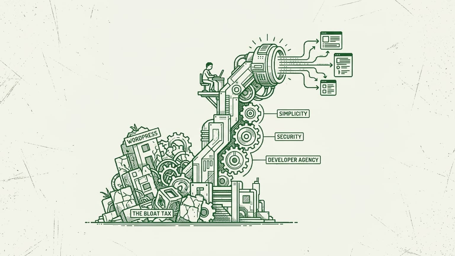 From Disdain to Design: Why I Built My Own CMS feature image